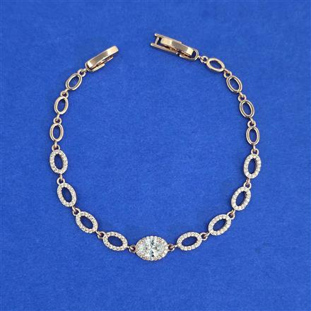 Western Openable Bracelet With Rose Gold Plating Gold Plating