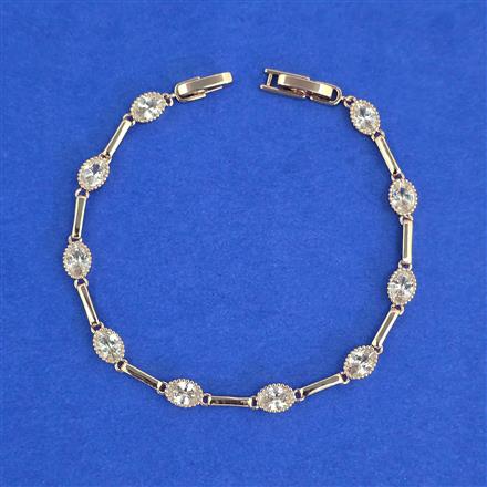 Western Openable Bracelet With Rose Gold Plating Gold Plating Rhodium Plating