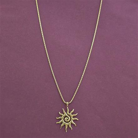 Western Anti Tarnish Chain Pendant