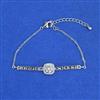 Western Adjustable Bracelet With Gold Plating Rhodium Plating