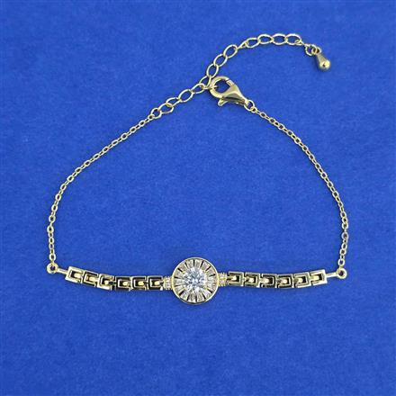 Western Adjustable Bracelet With Gold Plating Rhodium Plating