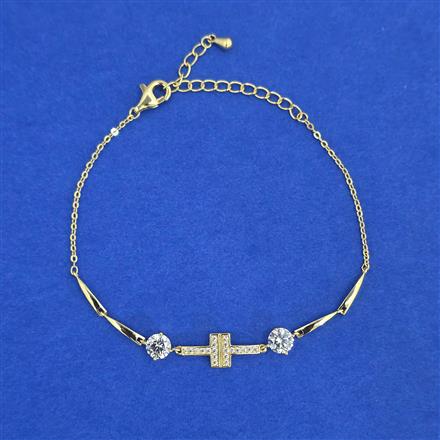 Western Adjustable Bracelet With Gold Plating Rhodium Plating