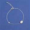 Western Adjustable Bracelet With Gold Plating Rhodium Plating