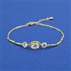Western Adjustable Bracelet With Gold Plating Rhodium Plating