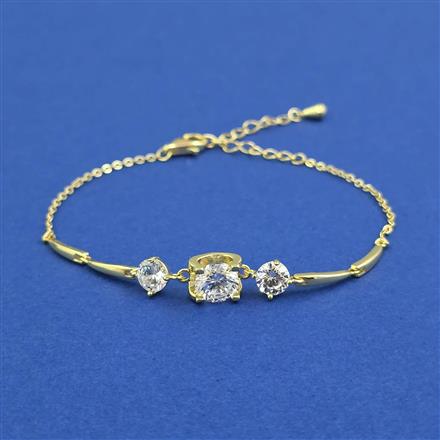 Western Adjustable Bracelet With Gold Plating Rhodium Plating