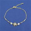 Western Adjustable Bracelet With Gold Plating Rhodium Plating