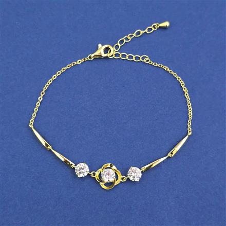 Western Adjustable Bracelet With Gold Plating Rhodium Plating