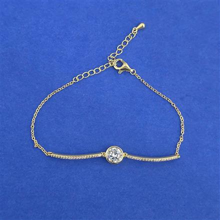 Western Adjustable Bracelet With Gold Plating Rhodium Plating