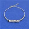 Western Adjustable Bracelet With Gold Plating Rhodium Plating