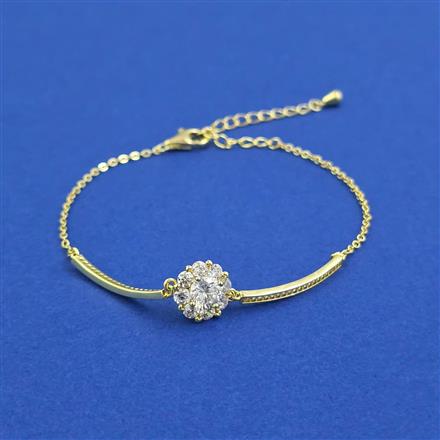 Western Adjustable Bracelet With Gold Plating Rhodium Plating