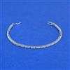 Western Openable Bracelet With Gold Plating Rhodium Plating