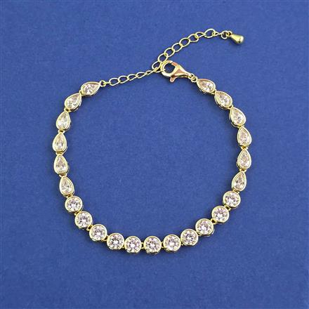 Western Adjustable Bracelet With Gold Plating Rhodium Plating