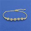 Western Adjustable Bracelet With Gold Plating Rhodium Plating