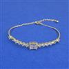 Western Adjustable Bracelet With Gold Plating Rhodium Plating