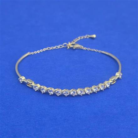 Western Adjustable Bracelet With Gold Plating Rhodium Plating