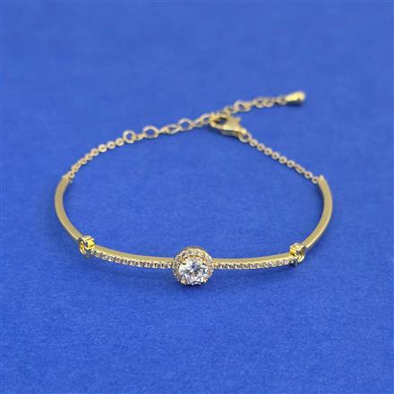 Western Adjustable Bracelet With Gold Plating Rhodium Plating