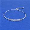 Western Adjustable Bracelet With Gold Plating Rhodium Plating