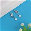 Western Short Earring With Rose Gold Plating Rhodium Plating Gold Plating