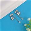 Western Short Earring With Rose Gold Plating Rhodium Plating Gold Plating