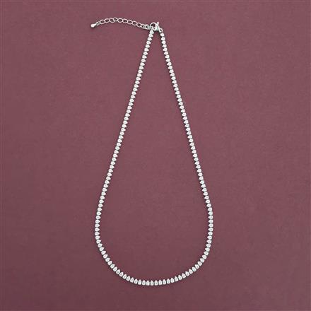 Western Classic Mala With Rhodium Plating