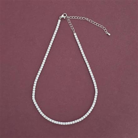 Western Classic Mala With Rhodium Plating