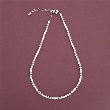 Western Classic Mala With Rhodium Plating