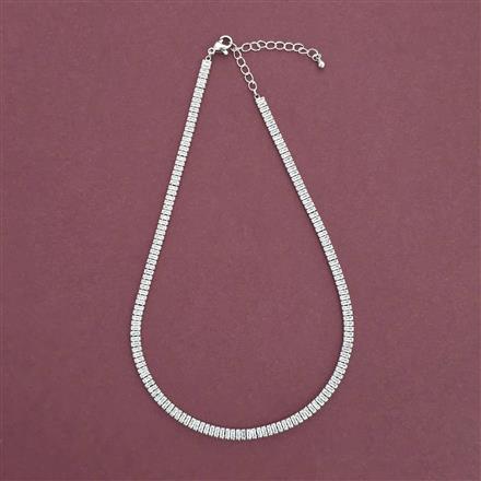 Western Classic Mala With Rhodium Plating