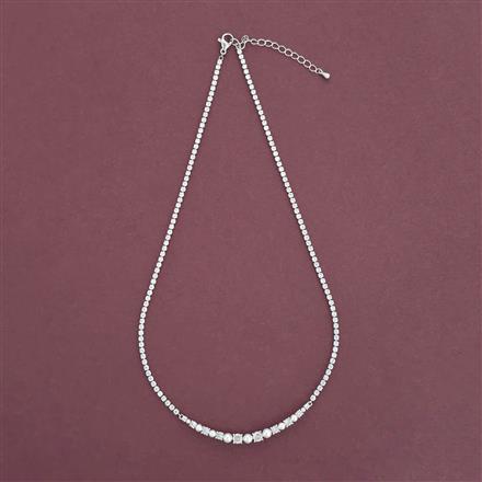 Western Classic Mala With Rhodium Plating