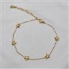Western Anti Tarnish Steel Anklet