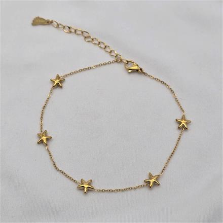 Western Anti Tarnish Steel Anklet