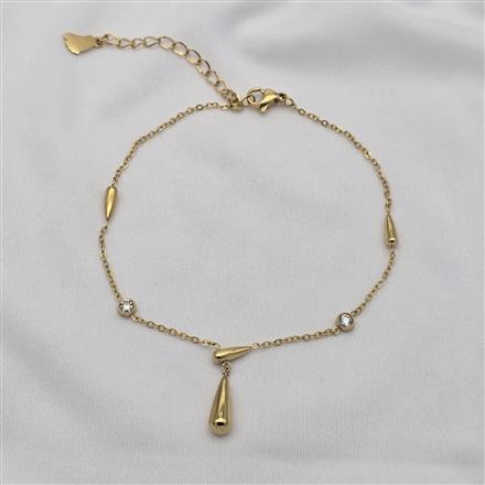 Western Anti Tarnish Steel Anklet