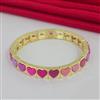 Western Stretchable Bracelet with Gold Plating
