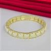 Western Stretchable Bracelet with Gold Plating