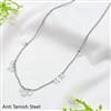 Western Anti Tarnish Steel Chain Pendant