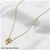 Western Anti Tarnish Steel Chain Pendant