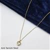 Western Anti Tarnish Steel Chain Pendant