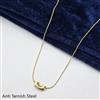 Western Anti Tarnish Steel Chain Pendant