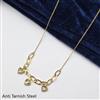 Western Anti Tarnish Steel Chain Pendant