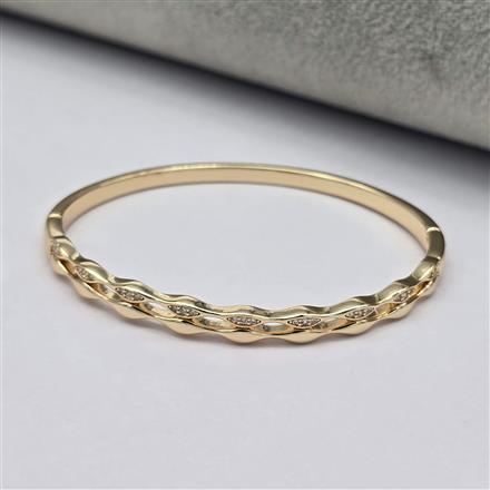 Western Openable Kada With Gold Plating Rhodium Plating Rose Gold Plating