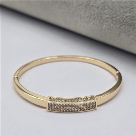 Western Openable Kada With Gold Plating Rhodium Plating Rose Gold Plating