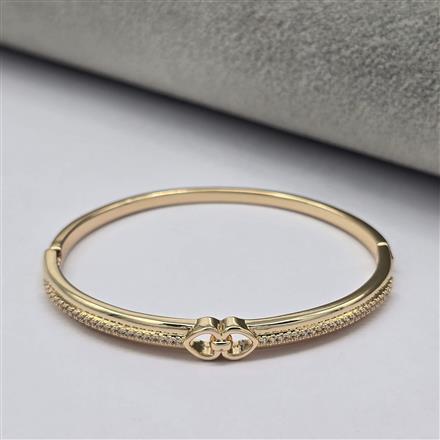 Western Openable Kada With Gold Plating Rhodium Plating Rose Gold Plating
