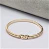 Western Openable Kada With Gold Plating Rhodium Plating Rose Gold Plating
