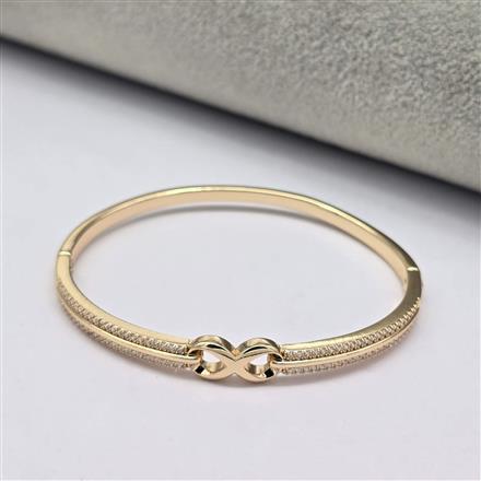 Western Openable Kada With Gold Plating Rhodium Plating Rose Gold Plating