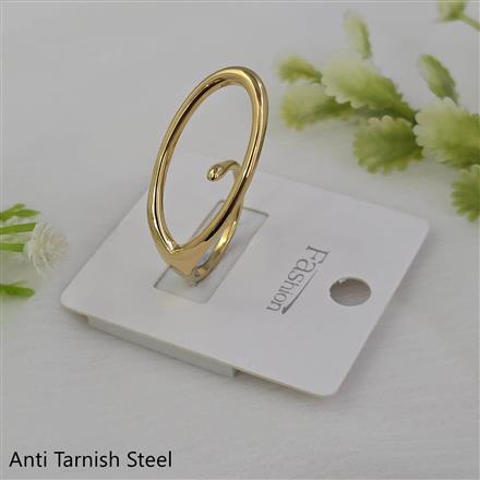 Western Anti Tarnish Steel Ring