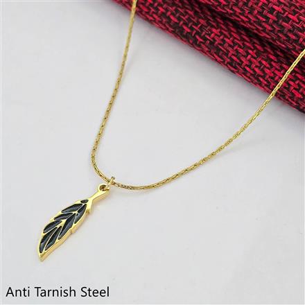 Western Anti Tarnish Steel Chain Pendant