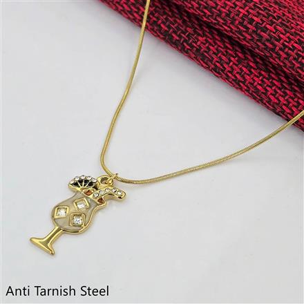 Western Anti Tarnish Steel Chain Pendant