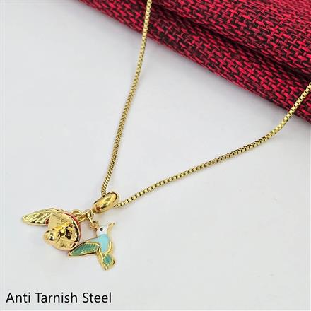 Western Anti Tarnish Steel Chain Pendant