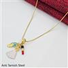 Western Anti Tarnish Steel Chain Pendant