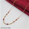 Western Anti Tarnish Steel Chain Pendant