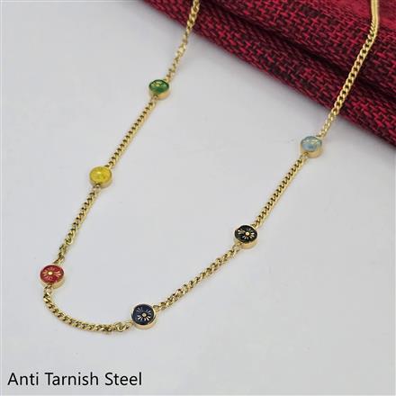 Western Anti Tarnish Steel Chain Pendant